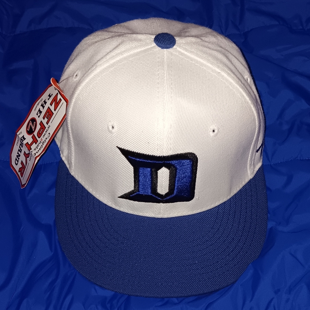 New Y2K Duke Blue Devils Vintage Fitted Hat College Cap